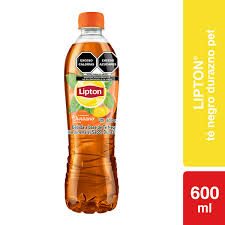 Lipton Sabor Té Negro Durazno 600ml