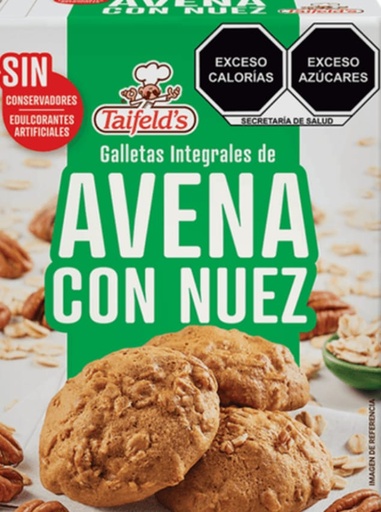 Galletas Avena y Nuez